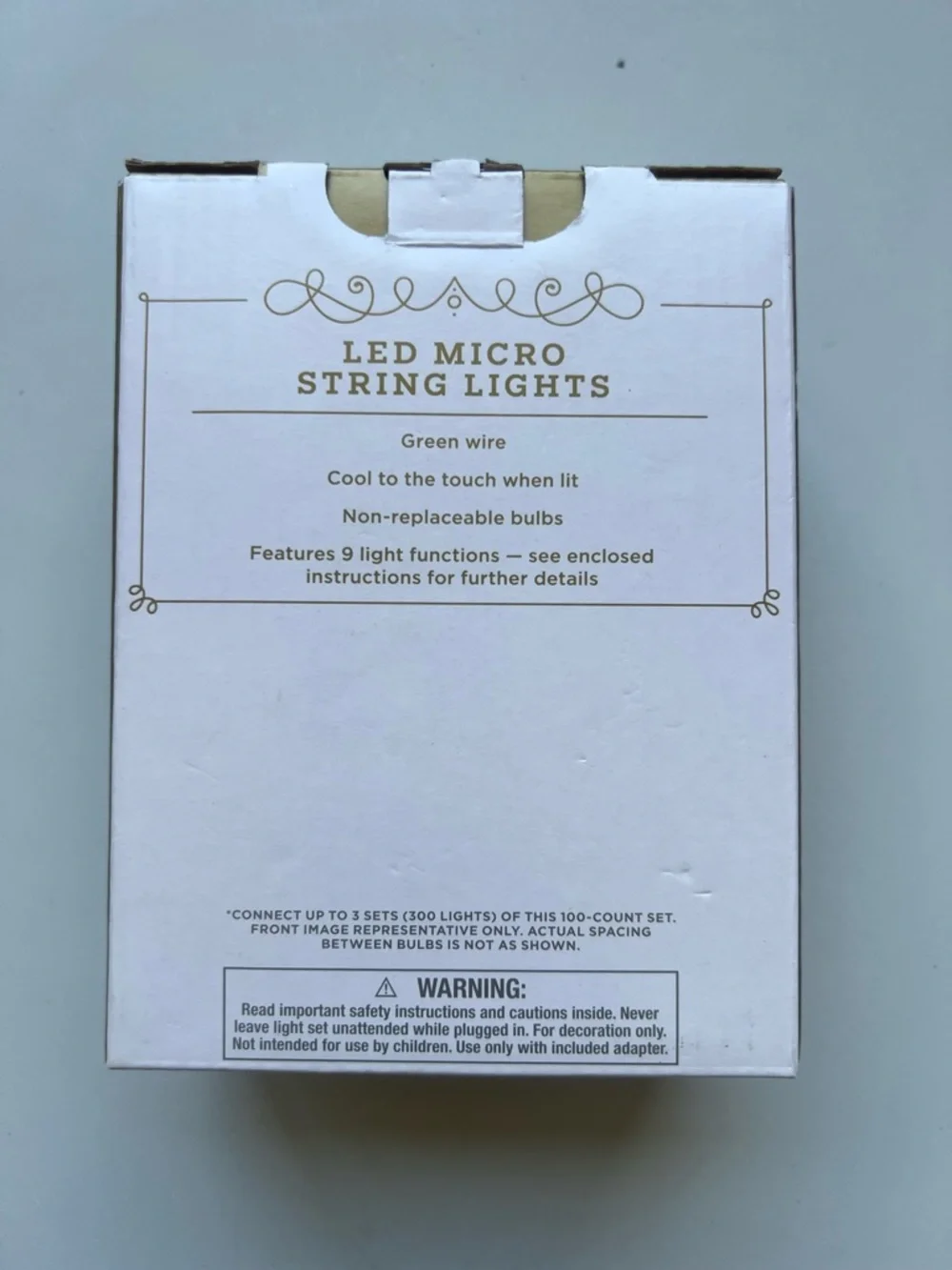 Wondershop LED Micro String Lights Set of 2